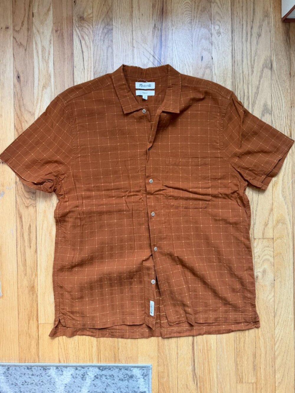 Madewell Short Sleeve Button Down